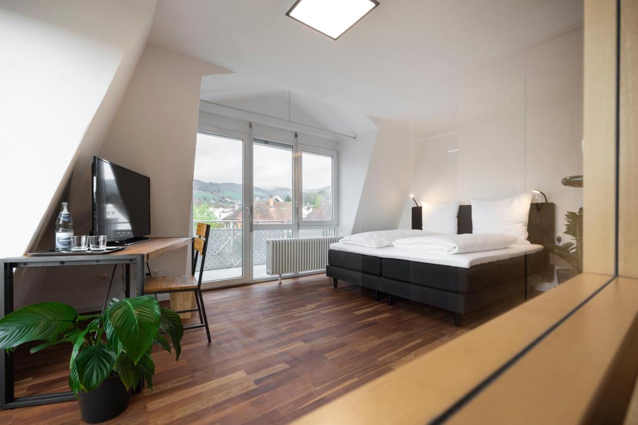 Bike- Und Ferienhotel Freiburg Merzhausen Exteriör bild